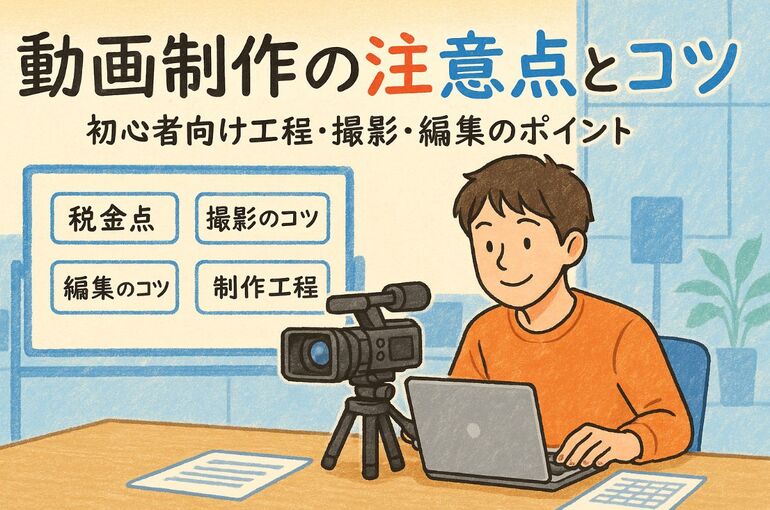 動画制作と動画編集の違いを徹底解説｜初心者向け業界比較とプロに学ぶ仕事・費用ガイド