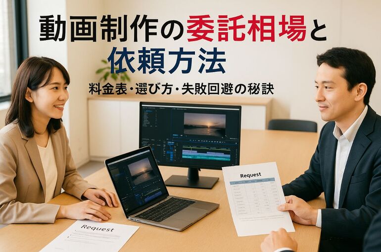 動画制作の委託相場や依頼方法を徹底比較｜料金表と選び方・失敗しないポイントも解説