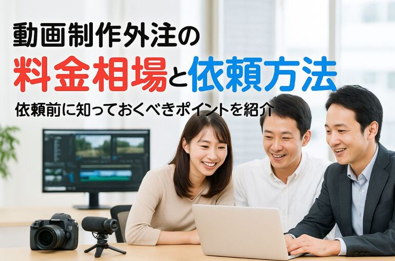 動画制作外注の料金相場と失敗しない依頼方法を徹底解説