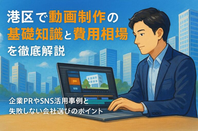港区で動画制作の基礎知識と費用相場を徹底解説｜企業PRやSNS活用事例と失敗しない会社選びのポイント