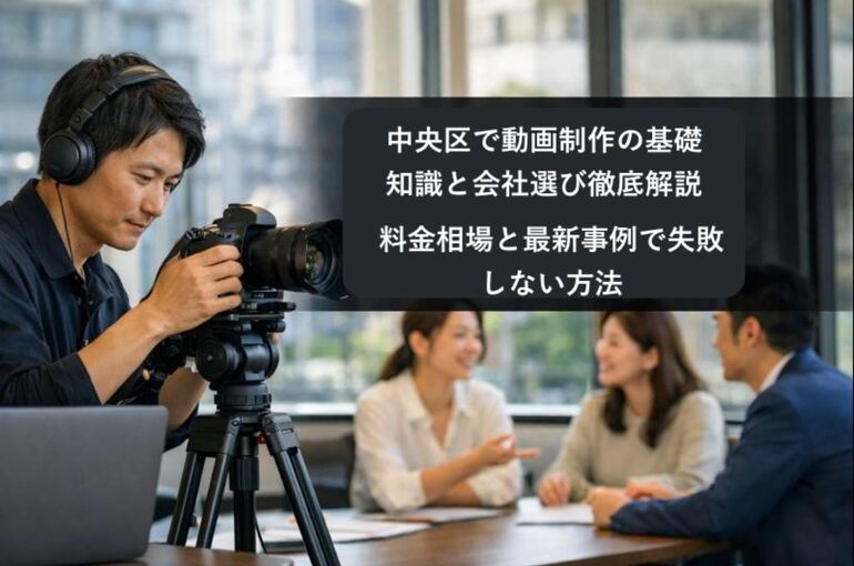 中央区で動画制作の基礎知識と会社選び徹底解説｜料金相場と最新事例で失敗しない方法