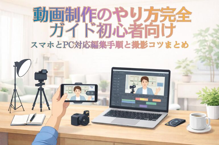動画制作のやり方完全ガイド初心者向けスマホとPC対応編集手順と撮影コツまとめ